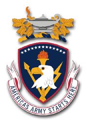 U.S. Army R & R School Unit  Crest 10" Vinyl Transfer Decal