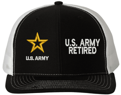 U.S. Army Retired Mesh Back Cap