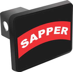 U.S. Army Sapper Tab Hitch Cover