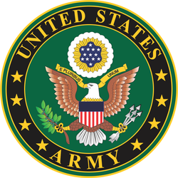 U.S. Army Seal 3.8" Patch Vinyl Transfer Decal