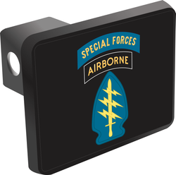 U.S. Army Special Forces Airborne and Tab Hitch Cover