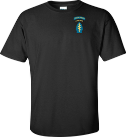 U.S. Army Special Forces Airborne Insignia and Tab T-shirt