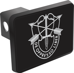 U.S. Army Special Forces Group Unit Crest Hitch Cover