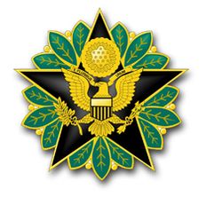 U.S. Army Staff 11.75" Patch Vinyl Transfer Decal