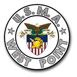 U.S. Army West Point Academy 11.75" Patch Vinyl Transfer Decal