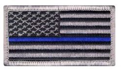 U.S. Flag Patch w/ Thin Blue Line