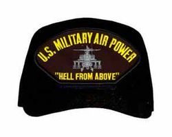 U.S. Military Air Power "Hell From Above" Ball Cap