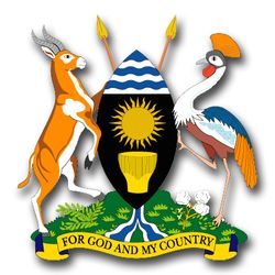 Uganda Coats Of Arms 8" Decal