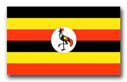 Uganda Flag 5.5" Decal