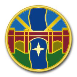 US Army 1st Transport Agency Unit Crest 11.75" Vinyl Transfer Decal