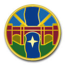 US Army 1st Transport Agency Unit Crest 3.8" Vinyl Transfer Decal