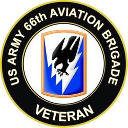 US Army 66th Aviation Brigade Veteran Sticker Decal