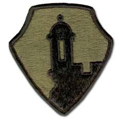 US Army 7581st GARR, Antilles Subdued Military Patch
