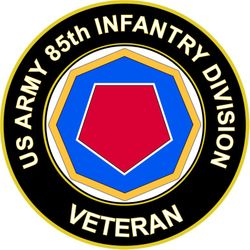 US Army 85th Infantry Division Veteran Sticker Decal