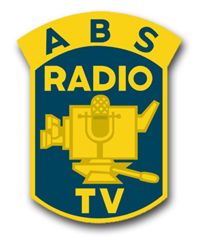 US Army Broadcasting Service Unit Crest Vinyl Transfer Decal