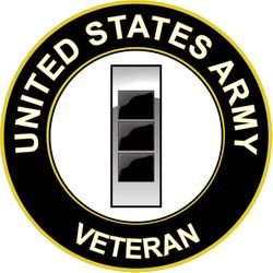 US Army Chief Warrant Officer 3 Veteran Sticker Decal