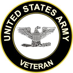US Army Colonel Veteran Sticker Decal