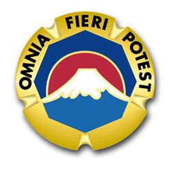US Army Japan Unit Crest 3.8" Vinyl Transfer Decal