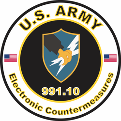 US Army MOS 991 Decal Electronic Countermeasures