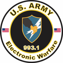 US Army MOS 993 Decal Electronic Warfare