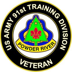 US Army Veteran  92ND INFANTRY DIVISION Sticker Decal