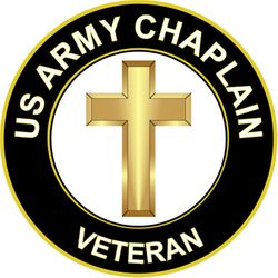 US Army Veteran Army Chaplain Christian Sticker Decal