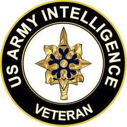 US Army Veteran Intelligence Sticker Decal