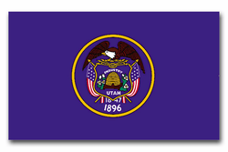 Utah 3' x 5' Nylon State Flag