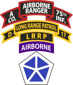 V Corps LRRP Company Decal