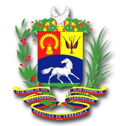 Venezuela Coats Of Arms 10" Decal