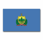 Vermont Flag and Seal Decals