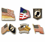 Veteran and Patriotic Pins