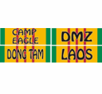 Vietnam Ribbon Location Stickers