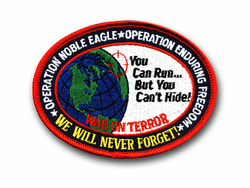 'War On Terror' 3" x 4" Military Patch