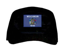 Wisconsin Flag Ball Cap