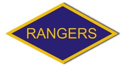 World War II Ranger Tab Window Decal Sticker
