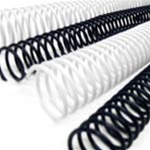 4:1 12'' 6mm Plastic Coil Binding