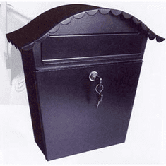 A1 Quality Mailboxes: large locking vertical home mailbox mbxslb004