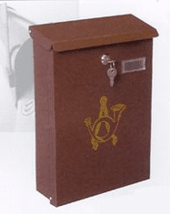 A1 Quality Mailboxes locking vertical home mailbox mbxslb005