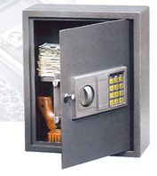 A1 Quality Wall Safes: low price electronic hotel wall safe - wall mount pistols