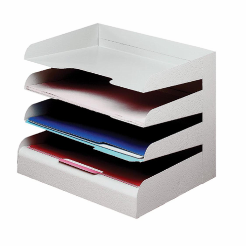 Buddy 0404 4 Tier Classic Horizontal Desk Tray