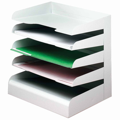 Buddy 0405 5 Tier Classic Horizontal Desk Tray Buddy 0405 5 Tier Classic Horizontal Desk Tray