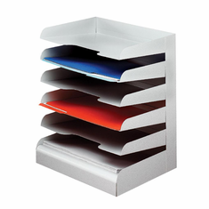 Buddy 0406 6 Tier Classic Horizontal Desk Tray Buddy 0406 6 Tier Classic Horizontal Desk Tray