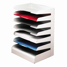 Buddy 0407 7 Tier Classic Horizontal Desk Tray Buddy 0407 7 Tier Classic Horizontal Desk Tray