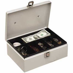 Buddy 0513 Metal Cash Box with Handle Buddy 0513 Metal Cash Box with Handle