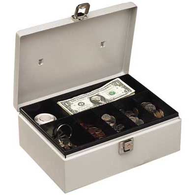 Buddy 0513 Metal Cash Box with Handle