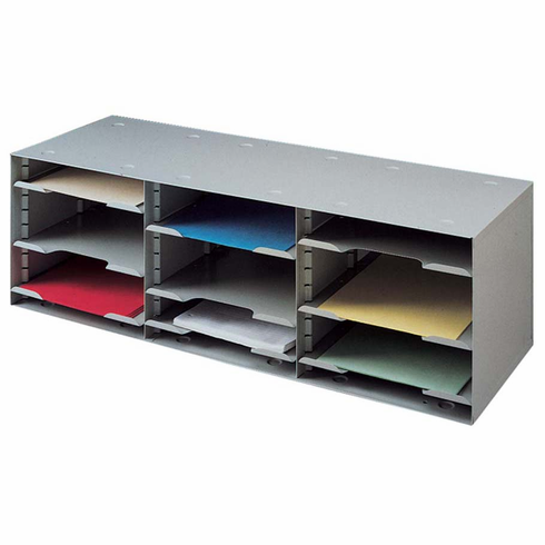 Buddy 1112 12 Compartment Adjustable Shelf Sorting Racks