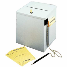 Buddy 5620 Steel Suggestion Box Buddy 5620 Steel Suggestion Box