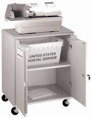 Buddy 9142 Locking Mail Cart