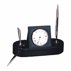 Buddy 9231 Roma Desk Clock with Double Pen Stand Buddy 9231 Roma Desk Clock with Double Pen Stand